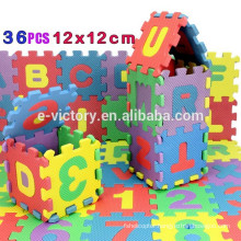 36Pcs 12CM*12CM Environmentally EVA Foam puzzle Numbers+Letters Play Mat Puzzle Floor Mats Baby Carpet Pad Toys For Kids